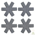12-Piece Pot and Pan Protectors Set - Non-Woven Divider Pads for Cookware