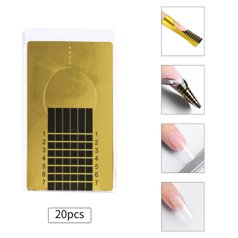 15ml Nail Extension Gel Set - Solid UV Gel for Sculpting & Rapid Molding