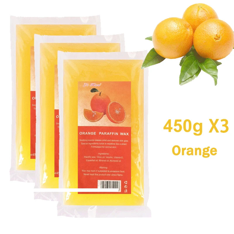 Paraffin Wax Hand & Foot Mask Set - Moisturizing Spa Peel Off Treatment with Fragrance Options