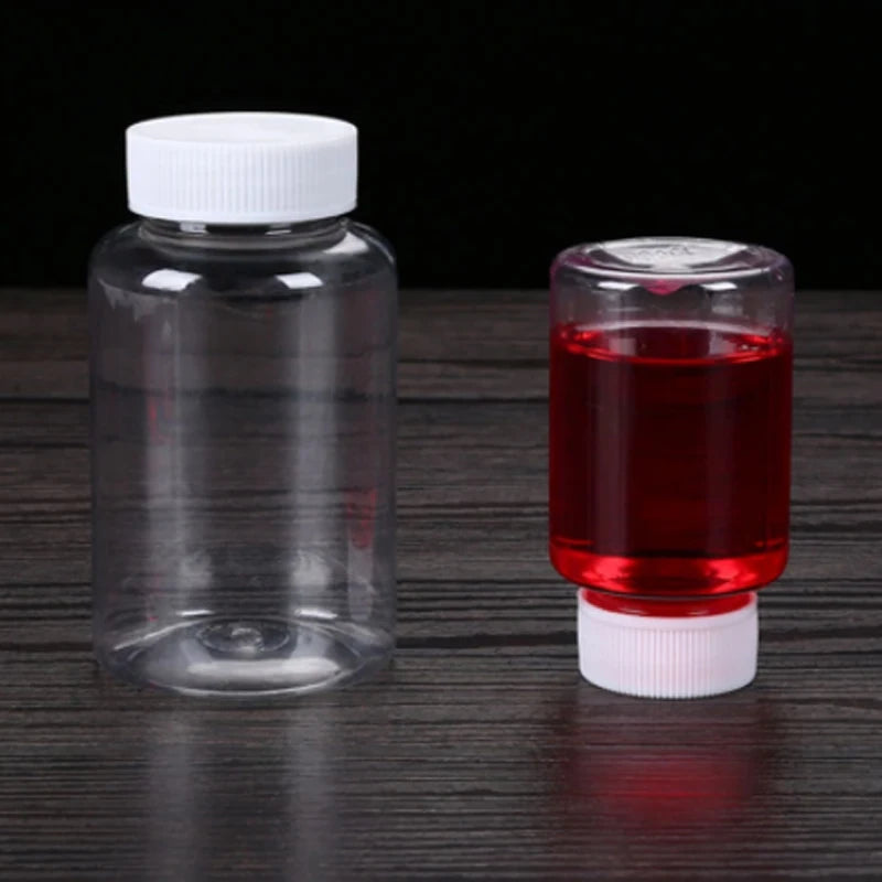 Refillable Plastic PET Bottles Set - 15ml to 100ml, Seal Cap, Multiple Colors