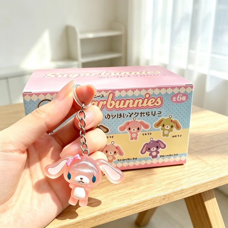 Anime Action Figure Pendant Blind Box Collectible Toy Keychain - Summer Series