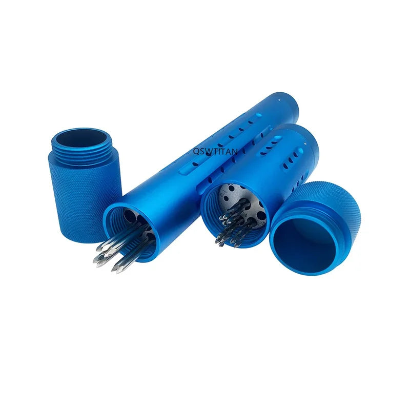 Sterilization Tube Drill Bits for Orthopedic Kirschner Wires - Aluminium Alloy
