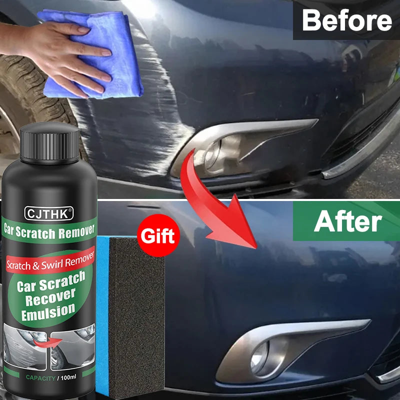 Car Scratch Remover Paint Care Kit - Auto Swirl & Scratch Repair Polishing