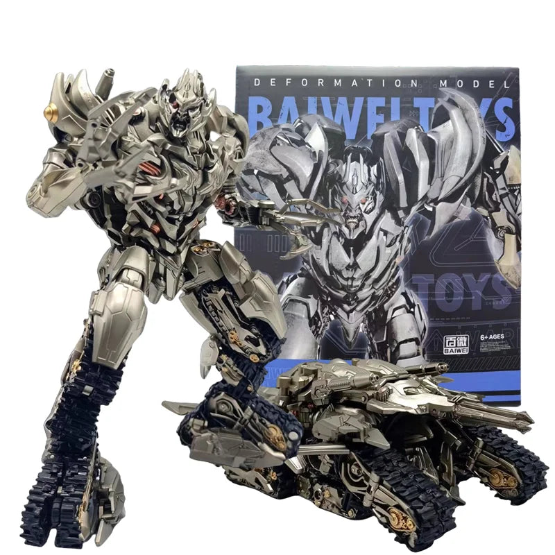 Transforming Robot Action Figure Collection - Megatank Galvatron Toy Model, Multiple Colors
