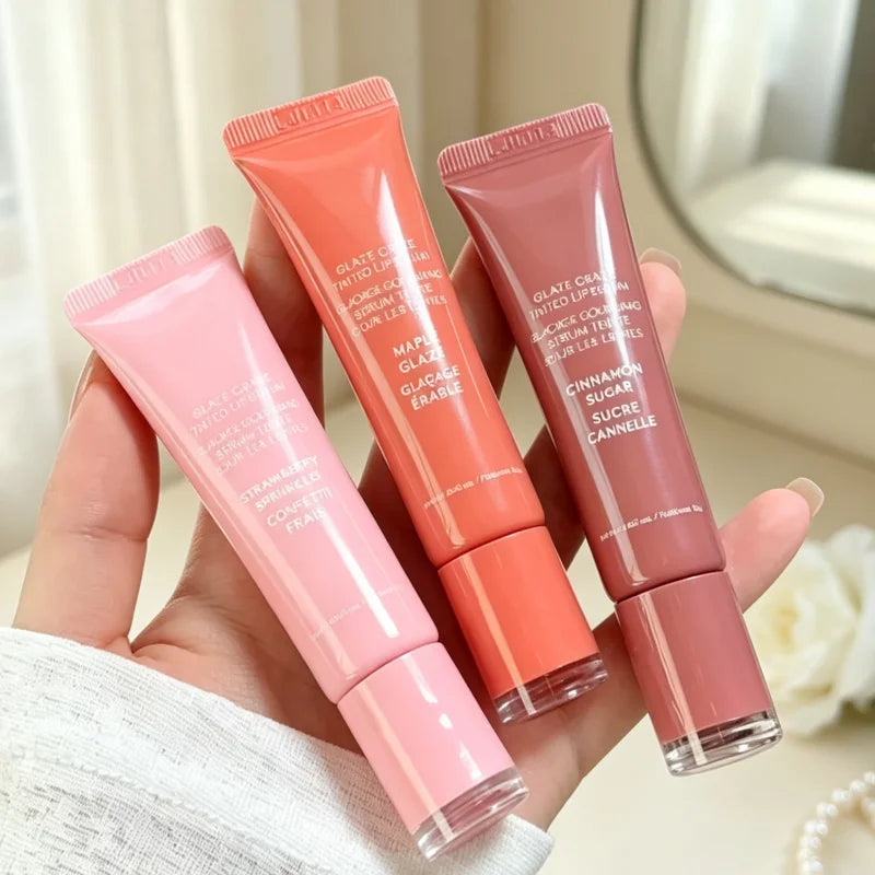 Lightweight Hydrating Lip Balm & Gloss Set with Shea Butter & Honey - Multiple Colors
