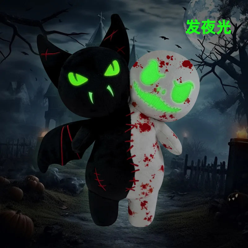 Halloween Nightmare Before Christmas Plush Doll Toy - Skeleton Pumpkin Cartoon Kids Gift