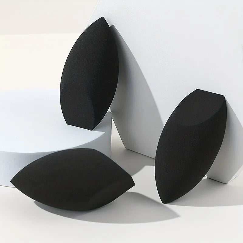 3 Pack Reusable Makeup Sponges for Foundation - Black Beauty Blenders