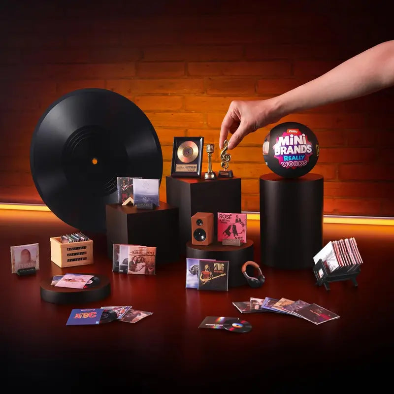 Mini Vinyl Music Player Blind Box - Zuru Mini Brand Series