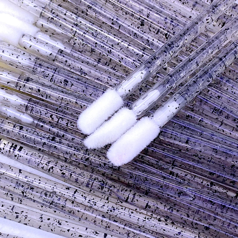 50Pcs Eyelash Extension Cleaning Brushes Makeup Mascara Applicators for Lash Removal
