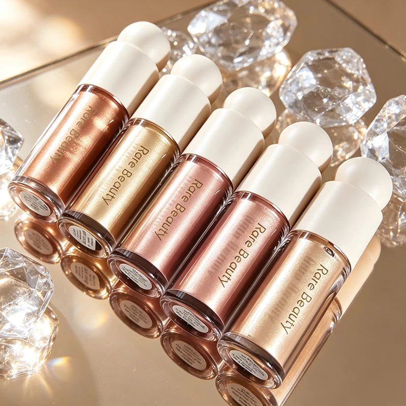 Natural Glitter Lipstick - Moisturizing Lip Gloss with Antique Copper Finish