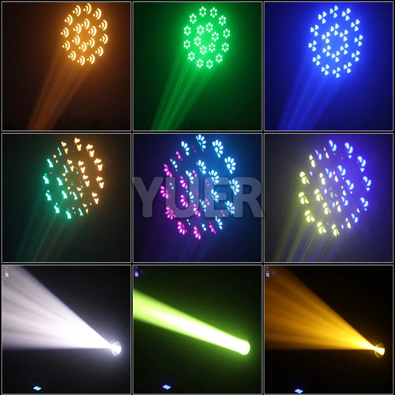 250W LED Moving Head Stage Light with Focusing Frost Effect for Events