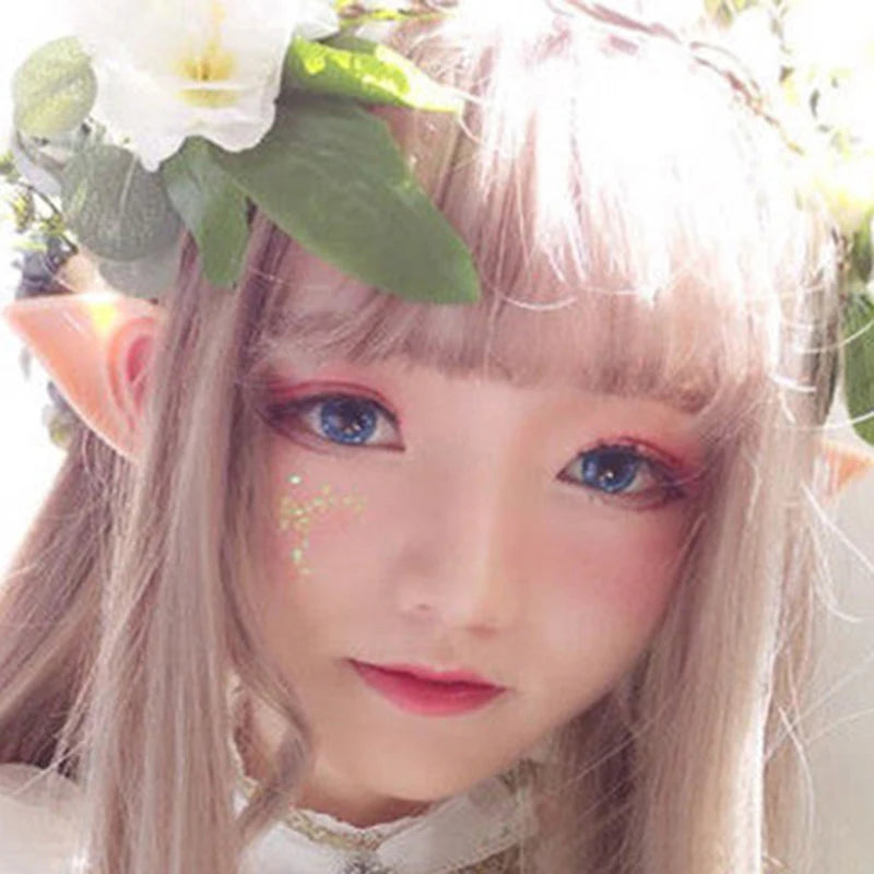 Halloween Elf Ears Latex Fairy Costume Accessories for Cosplay & Party