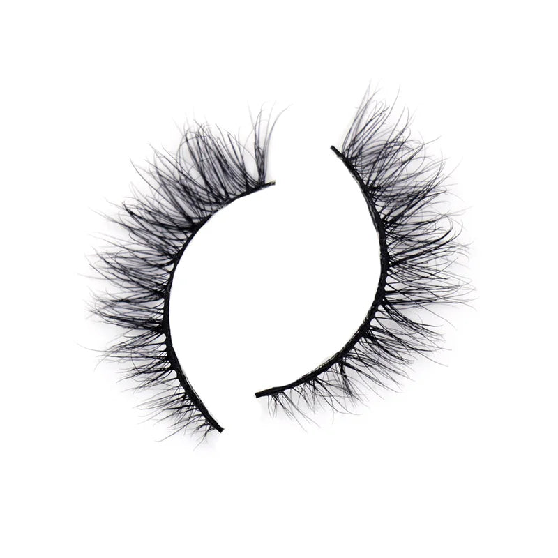 3D Mink False Eyelashes Fluffy Wispy Natural Reusable Strip Lashes