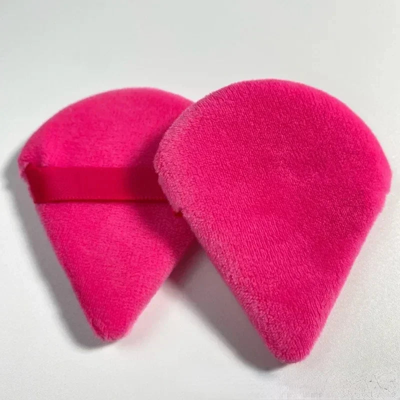 Velvet Makeup Sponge Set - Triangle Shape Foundation Powder Blenders Wet Dry Washable