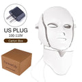 7 Colors LED Face & Neck Mask for Anti-Aging Skin Rejuvenation Brightening