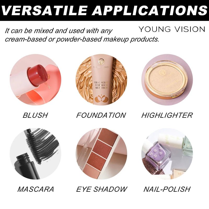 Cosmetic Essence Liquid Eyeliner Cream Powder Blusher Nail Polish Diluent for Beauty Makeup