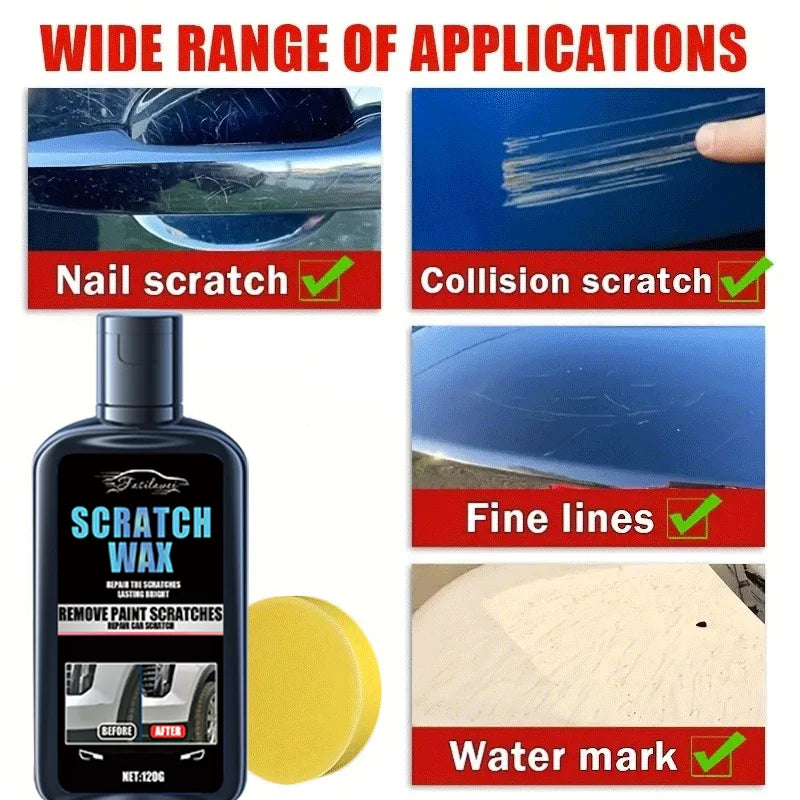 Car Scratch Repair Polish Wax - Instant Scratch Removal & Paint Restoration