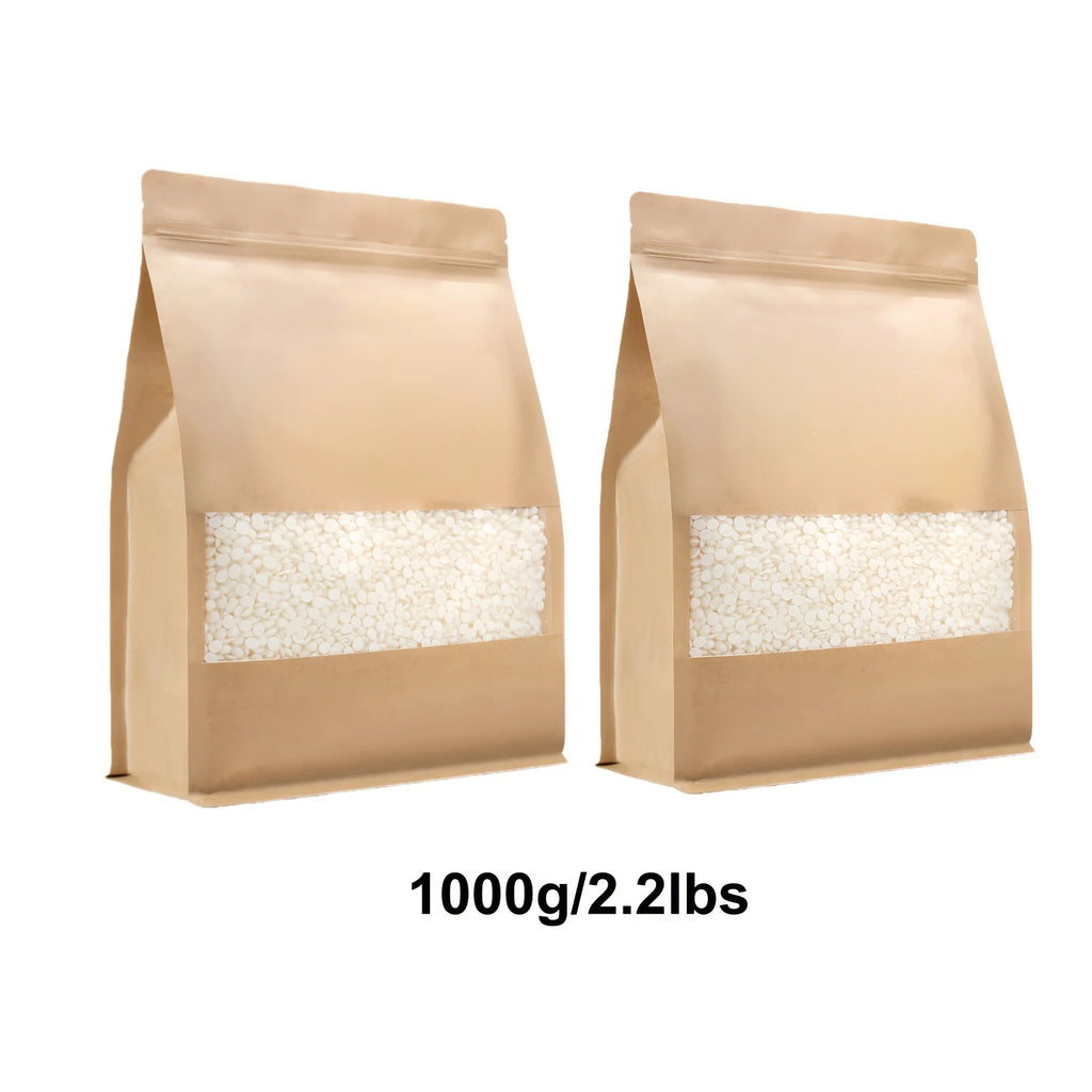 Pure Soya Wax Pellets for Candle Making - 500g/1000g Raw Materials for DIY Candles
