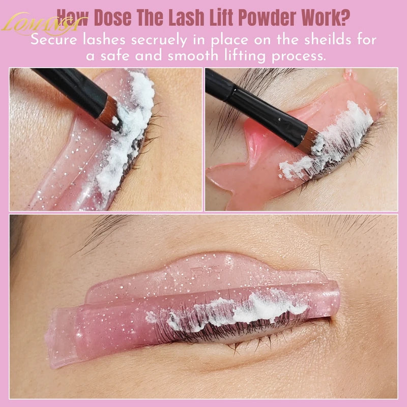 Eyelash Perm Solution Mix Powder for Lash Lift - 5g Super Mix Keratin Viscosity Enhancer