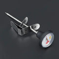 Stainless Steel Coffee Thermometer Probe 0-100°C for Brewing & Milk Frothing