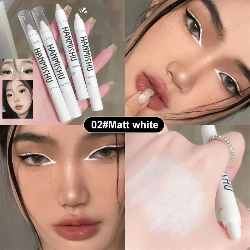 Pearlescent Highlight Stick for Eyes and Face - Dazzling Makeup Highlighter