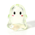 Acrylic Halloween Ghost Beads 5-Pack for DIY Jewelry Making Multicolor 17mm x 15mm