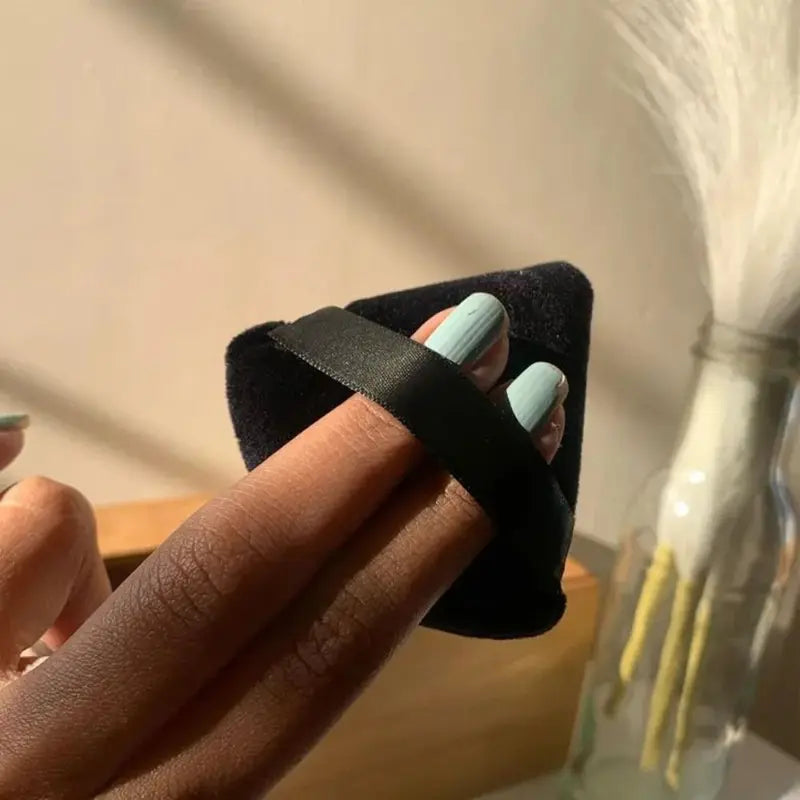 Triangle Powder Puff Sponge for Face Makeup - Velvet Soft & Fluffy