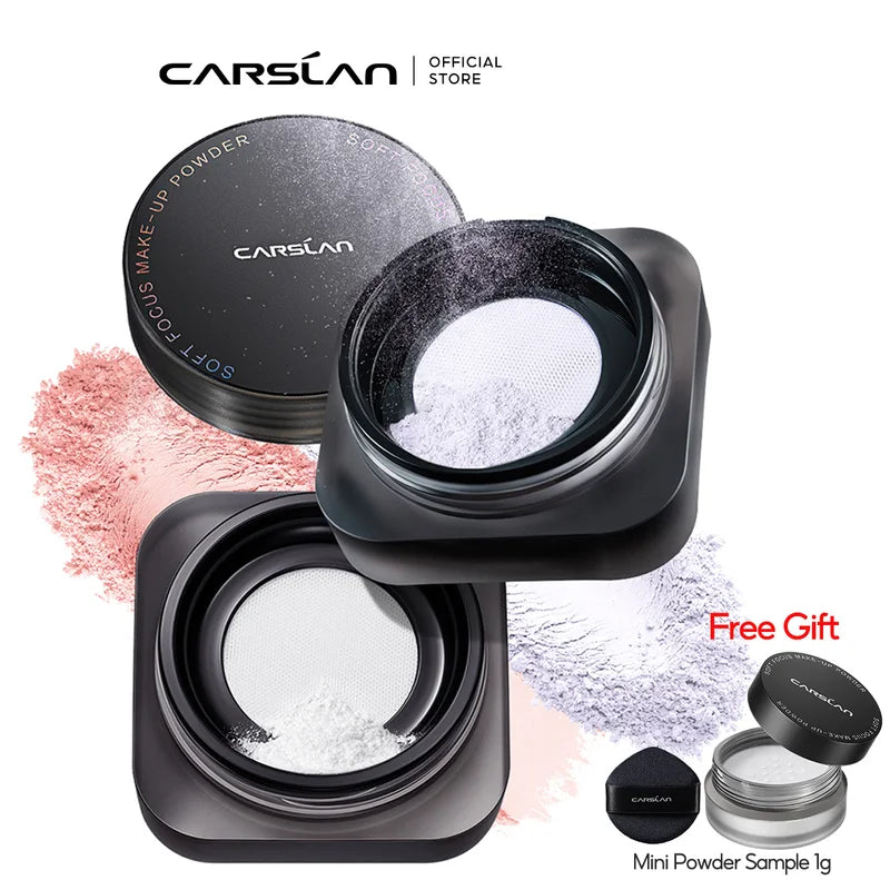Magnetic Loose Setting Powder with Oil Control Waterproof Matte Finish — Face Makeup
