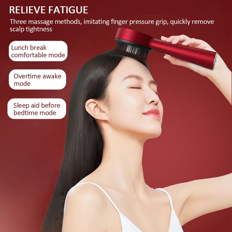 Electric Scalp Massage Comb for Hair Growth and Hair Loss Prevention