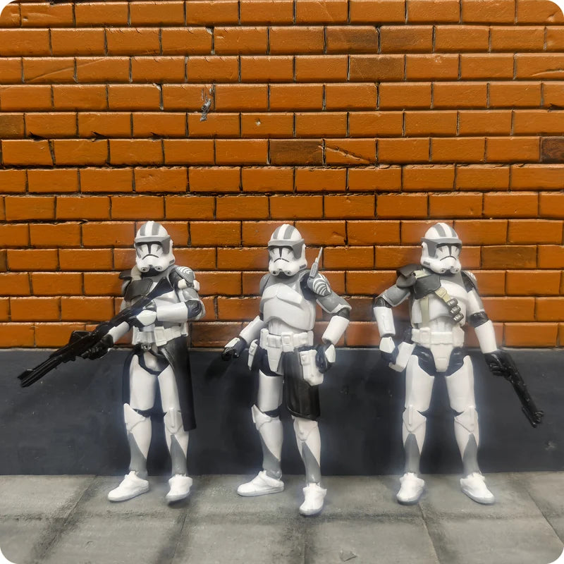 Star Wars 3.75 Inch Action Figures - Troopers, Wolfpack & Airborne Models