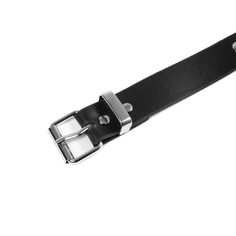 Adjustable Punk Bracelets Men Women Retro Cuff Wrist Belt for Party & Daily Wear
