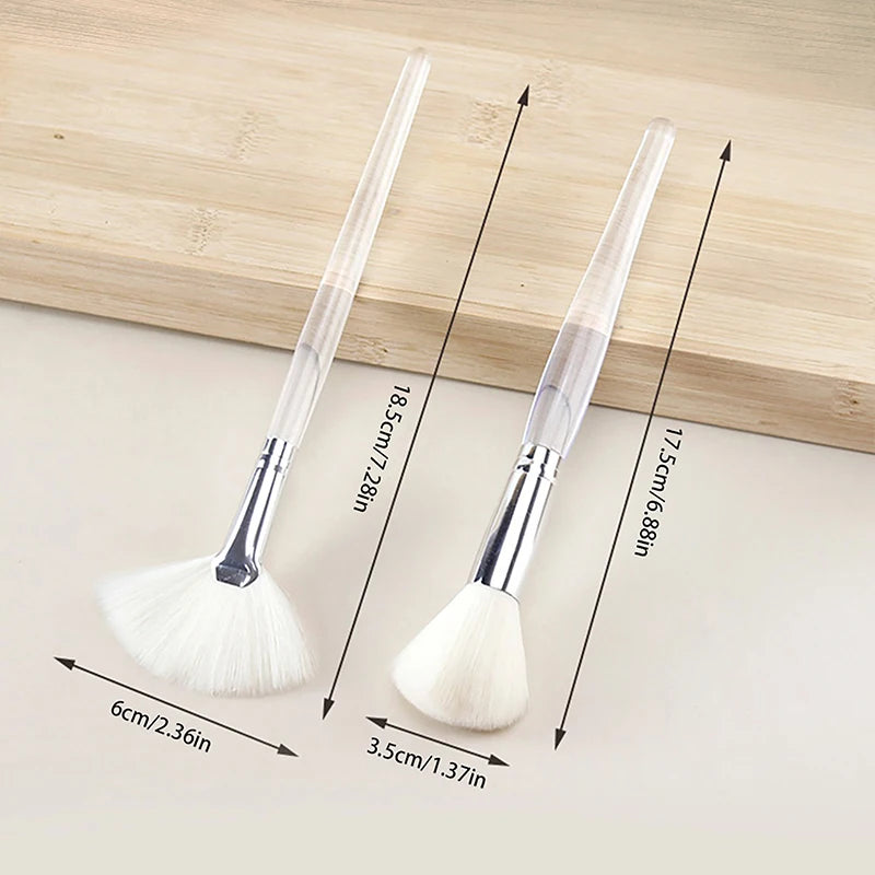 Facial Cleansing Brush with Soft Bristles for Deep Pore Cleaning and Mask Application