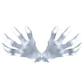 Realistic Life Size Skeleton Hands Halloween Horror Prop - 2 Pack