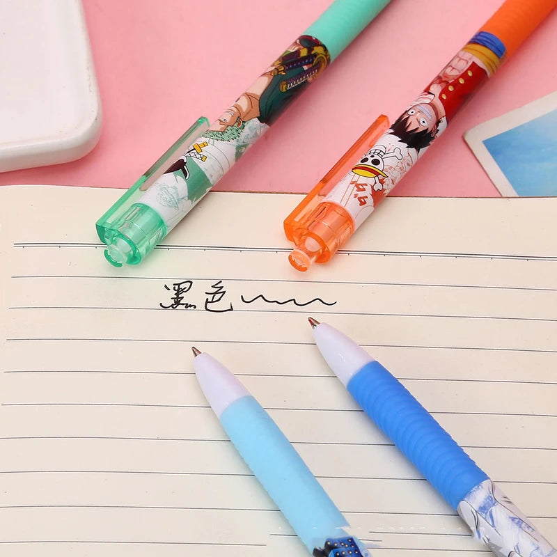 Gel Pen Set with Bullet Tip - 4/8/12pcs Creative Stationery for School