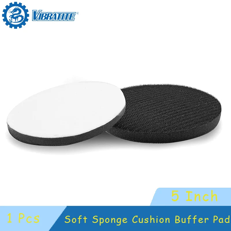 5 Inch Hook & Loop Foam Cushion Buffer Pad for Polishing and Buffing