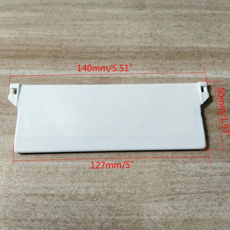 Plastic Bottom Plates for Vertical Blinds 127mm Set of 10 - Durable Blind Weights