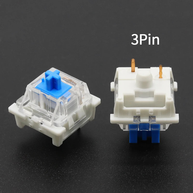 Mechanical Keyboard Switches Set - Dust-Proof, Tactile, Clicky, Silent Options