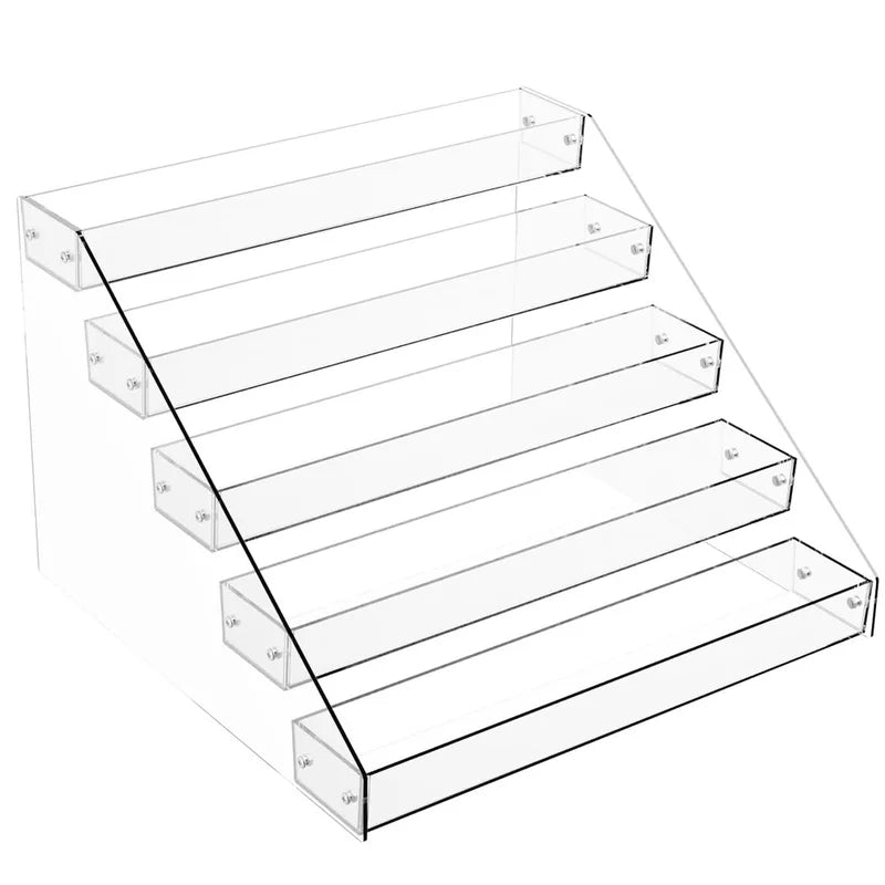Acrylic Display Stand Organizer Shelf for Nail Polish, Makeup & Figurines