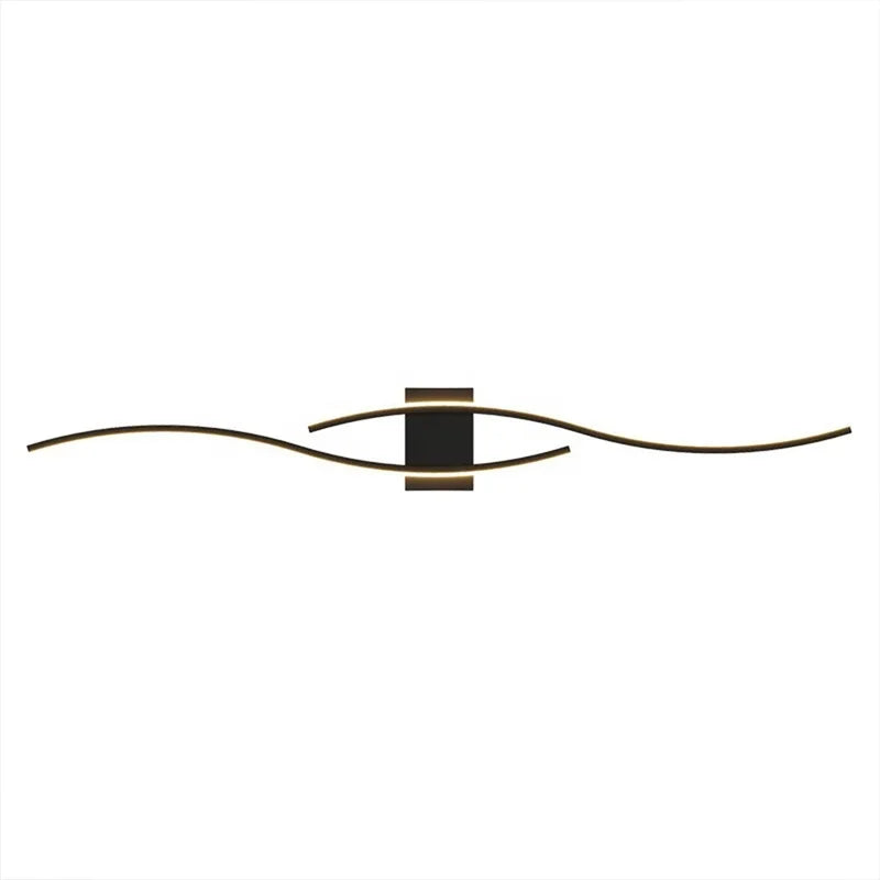 Modern LED Wall Light 3000K Warm White Indoor & Outdoor Wall Lamps