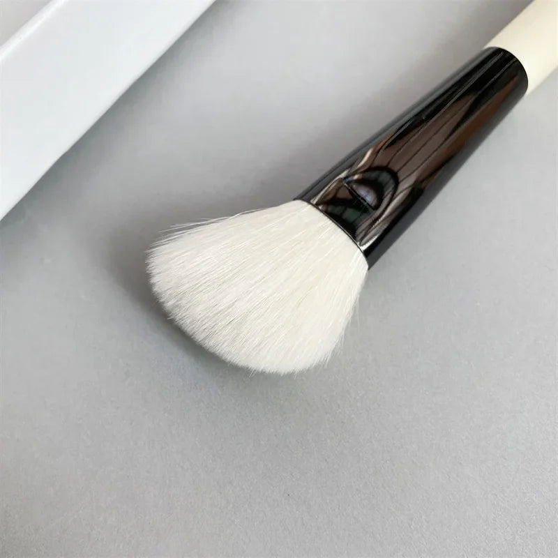 Angled Face Contour Brush for Highlighting & Blush - Soft Sturdy Makeup Tool