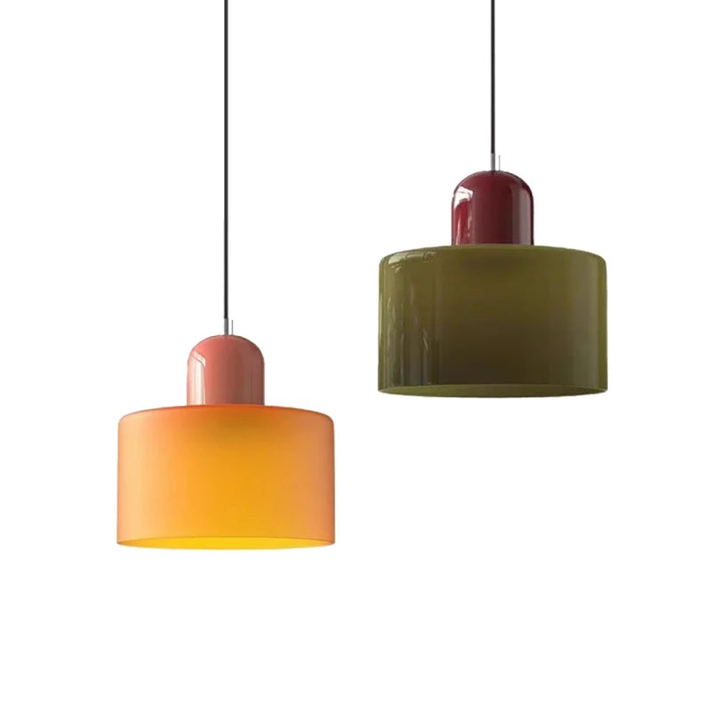 Modern Glass Chandelier for Bedroom, Restaurant & Bar Lighting E27 Fixture