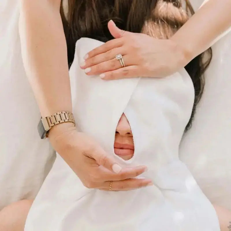Spa Grade U-Shaped Face Towel for Skincare & Massage - Soft Beauty Towel