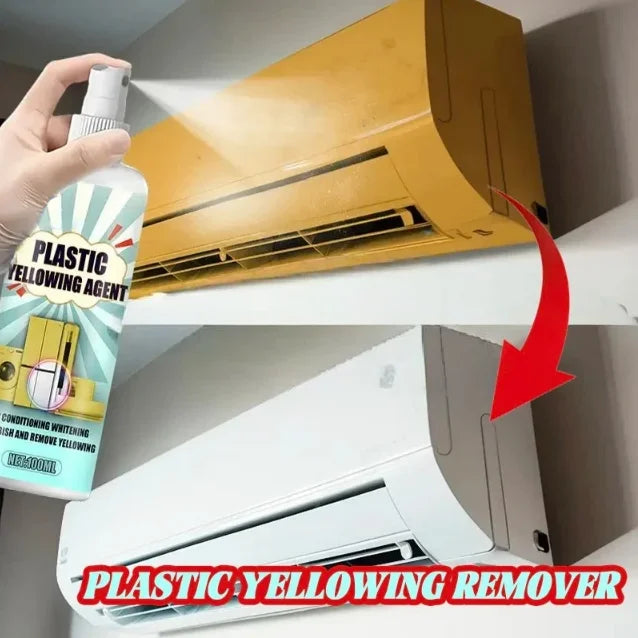Multi-Surface Plastic Whitener Spray - Scratch-Free Vehicle & Home Appliance Cleaner