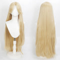 Long Wavy Blonde Synthetic Wig 32 Inch Heat-Resistant Cosplay Hair for Princess Costume