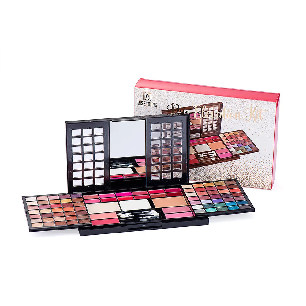 Makeup Set Gift Box for Women - 88 Color Eyeshadow Lipstick Blush & Lip Gloss