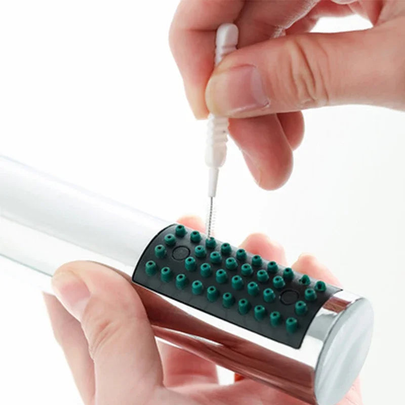 Shower Head Cleaning Brush Nylon Micro Spiral Brush for Crevices and Holes