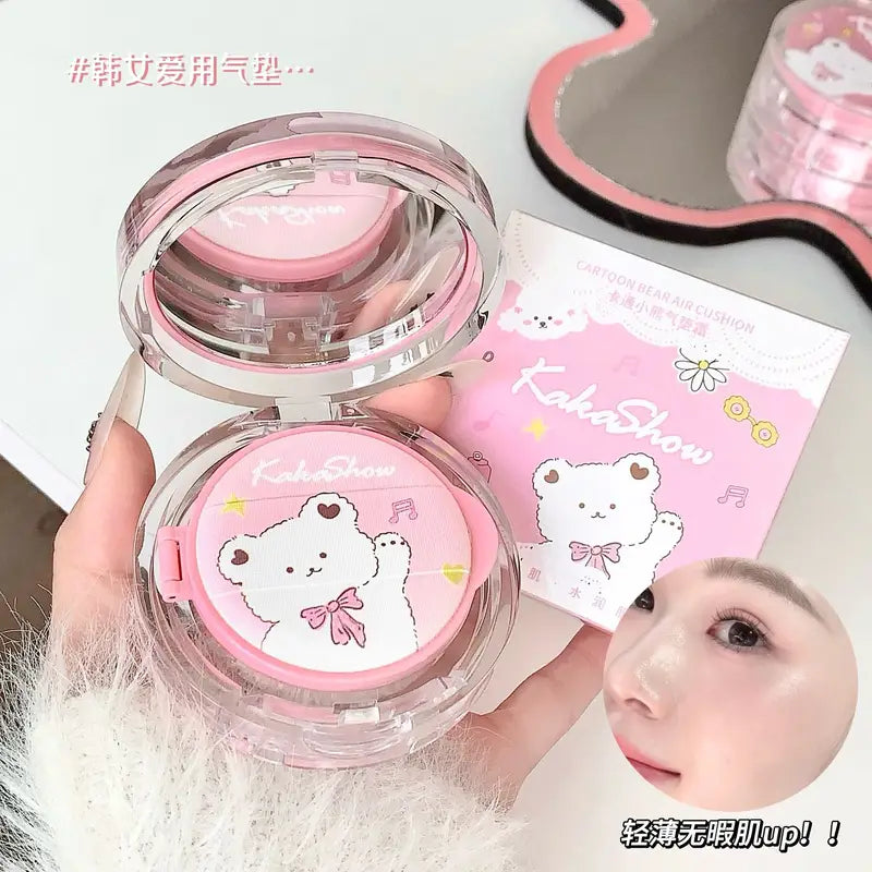 Air Cushion Base Makeup Concealer with Moisturizing and Oil Control - Light, Whitening, Long-Lasting