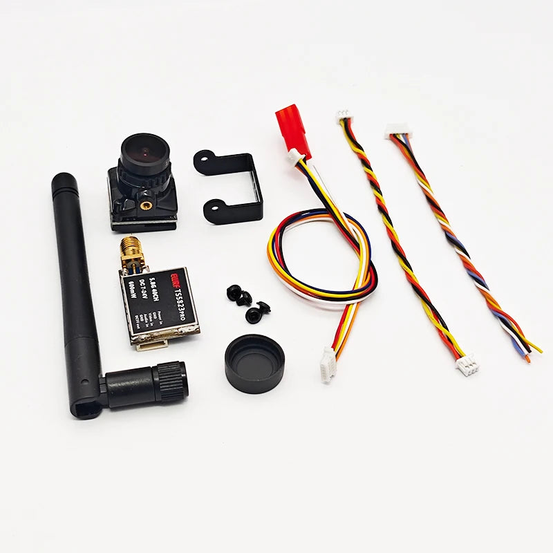 FPV Transmitter and CMOS Camera Set for RC Racing Drones - 200mW/600mW 5.8GHz