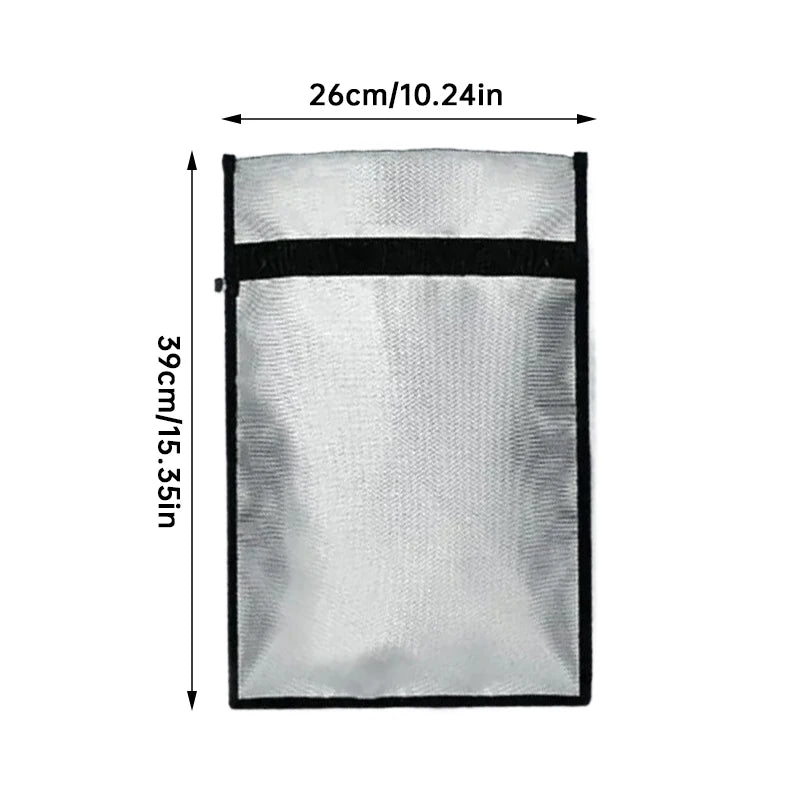 Fireproof Waterproof Faraday Signal Blocker Bag for Phones, Keys & Laptops