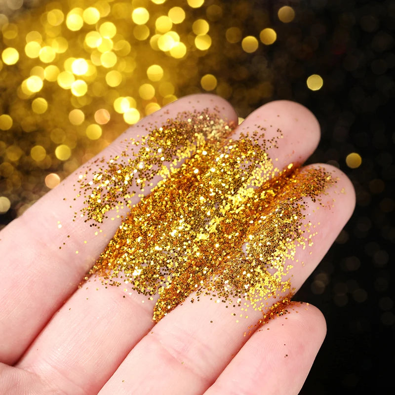 Colorful Holographic Glitter Powder for Resin Art & Nail Crafts 20g Lot